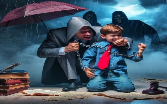 ilustrasi Foto: Dua tokoh bisnis, Sang Pemimpin dan Putranya, dalam kompetisi bisnis yang intens di Kota Zamora. Mereka menunjukkan tekad dan dedikasi tinggi dalam mengelola bisnis keluarga, sementara konflik batin dan tantangan baru menjadi bagian dari dinamika persaingan mereka. Puncak pertarungan terjadi saat peluncuran produk terbaru, mencerminkan kompleksitas hubungan keluarga dan ambisi dalam dunia bisnis yang kompetitif.