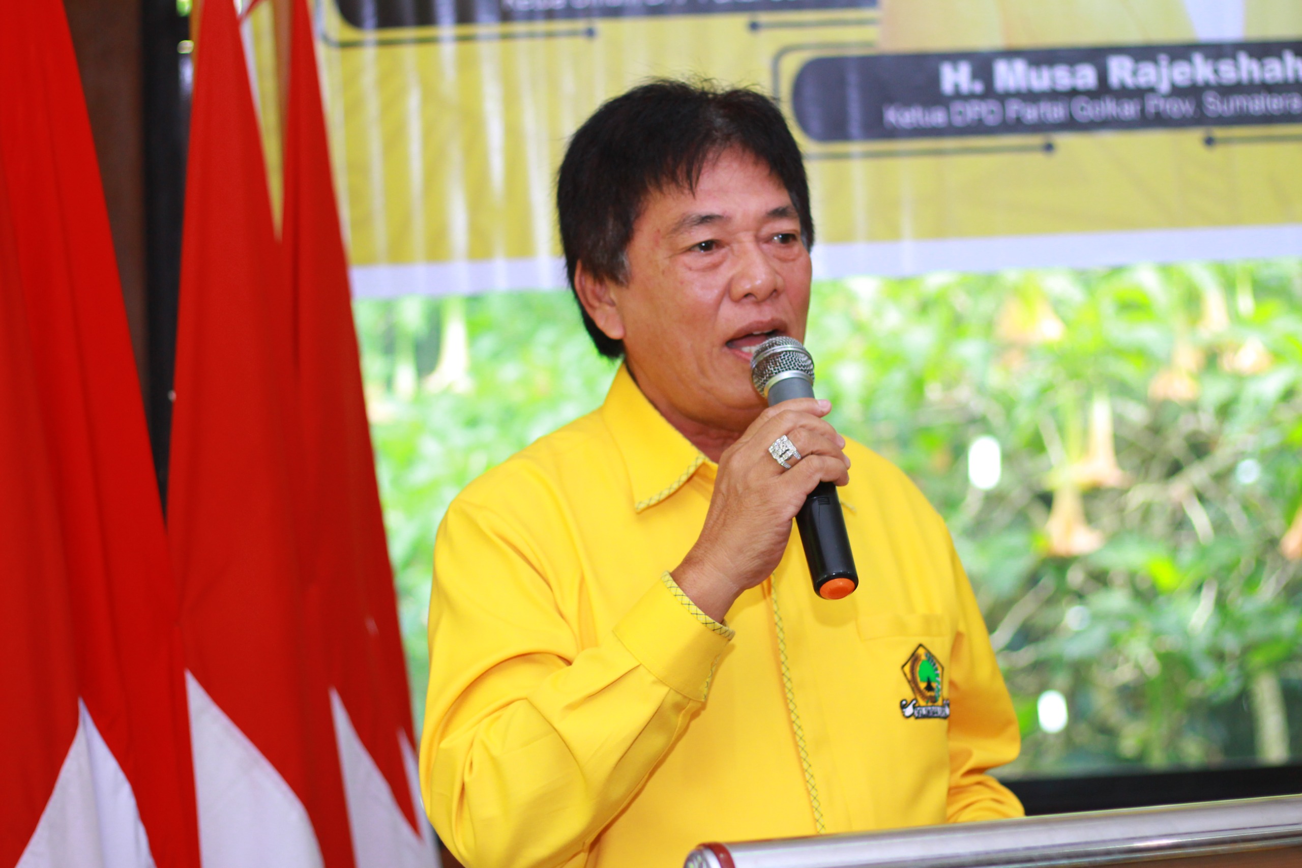 Ketua DPD Partai Golkar Tapanuli Selatan, H. Rahmat Nasution (foto: KompasReal.com)