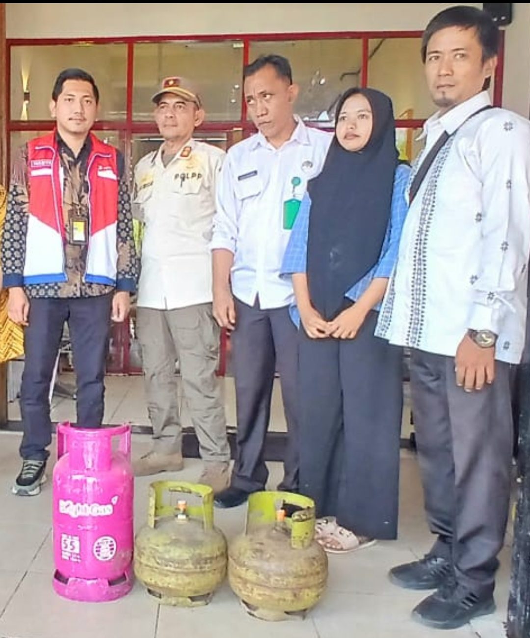 Razia gabungan Pemko Padangsidimpuan, Pertamina Patra Niaga, dan Polri pada Rabu, 18 Juni 2025.