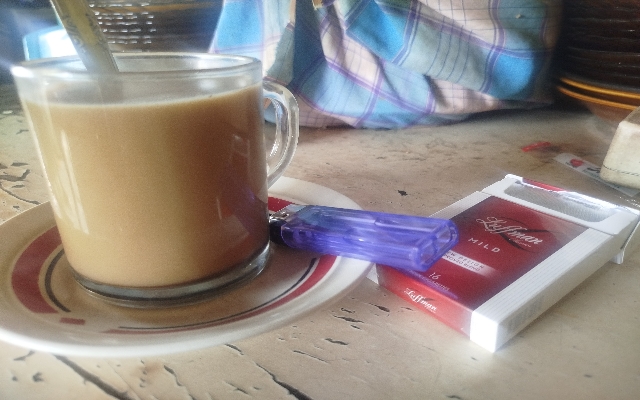 Keterangan Foto: Rokok ilegal Luffmild di Padangsidimpuan mengalami kenaikan keuntungan seiring kelangkaan stok.