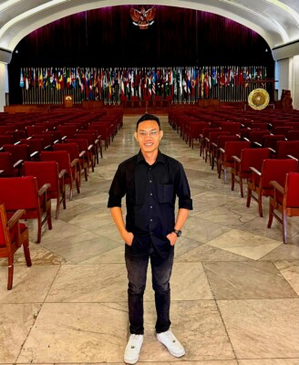 Ketua Umum PB IMSU, Lingga Pangayumi Nasution