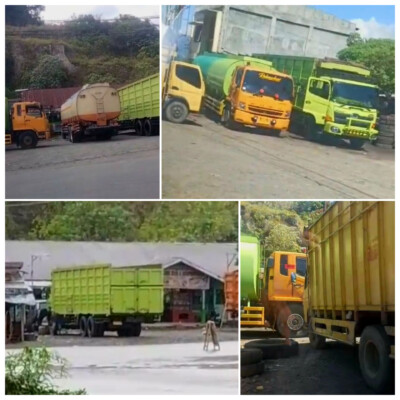 Potret aktivitas penyalahgunaan BBM bersubsidi di jalan lintas batunadua, Jl Rajainal Siregar kota Padangsidimpuan (foto: KompasReal.com)