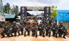 Pangdam XXIV/MT Mayjen TNI Lucky Avianto Tinjau Langsung Pos Kotis Satgas Pamtas Kewilayahan Yonif 123/Rajawali di Papua Selatan  