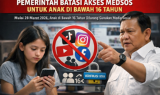 Pemerintah Resmi Batasi Akses Media Sosial untuk Anak di Bawah 16 Tahun