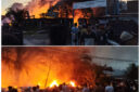 Kebakaran Hebat Hanguskan Gudang Besi Tua di Simpang UGN Padangsidimpuan (Kompas Real)
