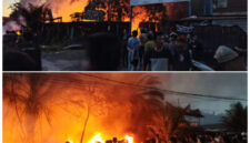 Kebakaran Hebat Hanguskan Gudang Besi Tua di Simpang UGN Padangsidimpuan (Kompas Real)