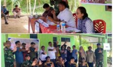 Satgas Yonif 643/Wns Gelar Penyuluhan Kesehatan di Perbatasan