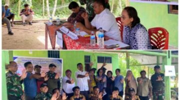 Satgas Yonif 643/Wns Gelar Penyuluhan Kesehatan di Perbatasan