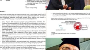 PENANGKAPAN DADAN HINDAYANA: PDIP INGATKAN KADER JANGAN IKUT PENGELOLAAN MBG