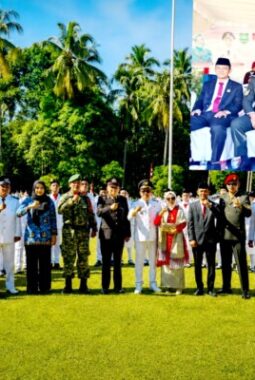 Camat Panyabungan Utara Pimpin Upacara HUT ke-81 RI, Tekankan Persatuan dan Semangat Membangun Daerah
