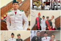 Gussa Oliver Nainggolan, Putra Personel Polres Tapsel Jadi Paskibraka Nasional (Istimewa)