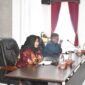 Wakil Bupati Mandailing Natal Atika Azmi Utammi Nasution dalam  rapat koordinasi Percepatan Persiapan Pembangunan Sekolah Rakyat (Istimewa)