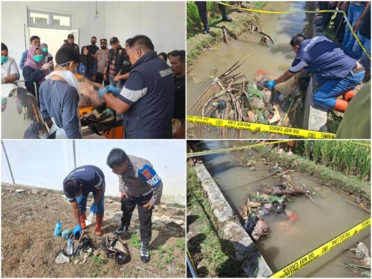 Seorang petani, IEH (48 tahun), warga Desa Pangaribuan, Kecamatan Angkola Muaratais, Kabupaten Tapanuli Selatan (Tapsel), ditemukan meninggal dunia di saluran pengairan sawah (Istimewa)