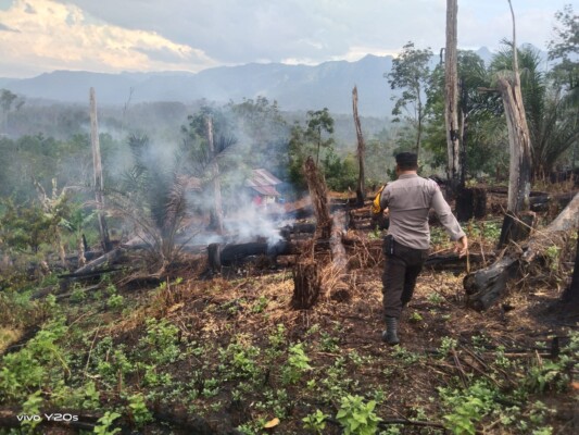 Hotspot Terdeteksi Aplikasi Lancang Kuning, Polsek SD Hole Langsung Cek Lokasi (Istimewa)