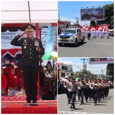 Pawai, Deville dan Marching Band Warnai Kemerdekaan Padangsidimpuan (istimewa)