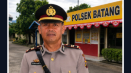 Kapolsek Batang Toru IPTU Danni M. Sidauruk, SH, angkat bicara menanggapi sorotan publik atas proses penyidikan perkara dugaan penganiayaan, Minggu (30/8/2026). (istimewa)