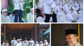 Bupati Madina H. Saipullah Nasution menghadiri dua kegiatan keagamaan akbar dalam rangka memperingati Maulidurrasul 1448 Hijriah. (istimewa)