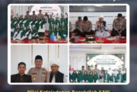 Polres Tapanuli Selatan (Tapsel) menggelar peringatan Maulid Nabi Muhammad SAW 1448 Hijriah/2026 Masehi di Aula Lantai II Mapolres Tapanuli Selatan. (istimewa)