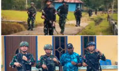 Pos Mayerga Satgas Pamtas RI-PNG Yonif 147/KGJ Pererat Silaturahmi dengan Pemerintah Distrik Mayerga