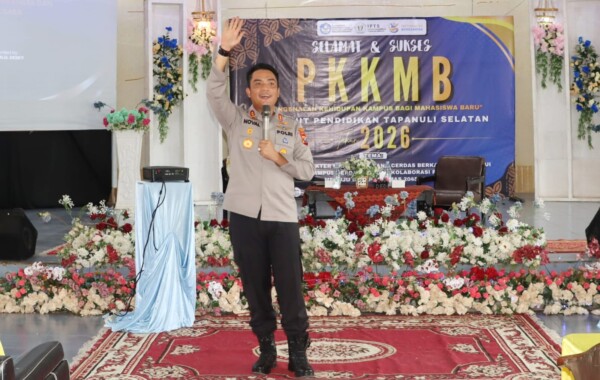 AKBP NOVAL N.G DESKY, S.H., S.I.K., M.H Menghadiri Undangan Sebagai Narasumber Pada Acara PKKMB Tahun 2026 IPTS Padangsidimpuan (Istimewa)
