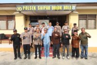Kapolres Tapsel Turun ke Polsek Saipar Dolok Hole (Istimewa)
