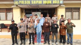 Kapolres Tapsel Turun ke Polsek Saipar Dolok Hole (Istimewa)
