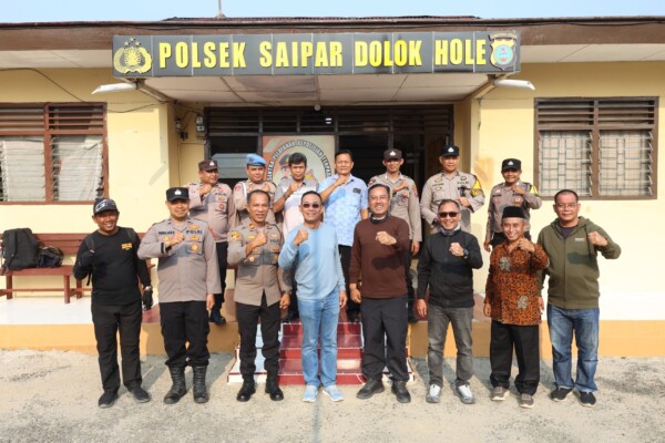 Kapolres Tapsel Turun ke Polsek Saipar Dolok Hole (Istimewa)
