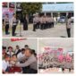 Kapolres Padangsidimpuan AKBP Noval N.G Desky memimpin Upacara Hari Jadi Polwan ke-78 bersama siswa SLB Negeri Padangsidimpuan, Selasa (1/9/2026), yang dilanjutkan dengan acara syukuran bersama para siswa. (istimewa)
