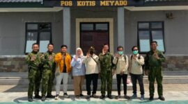 Jaga Kesehatan Prajurit, Puskesmas Meyado Gelar Skrining Malaria di Pos Kotis Satgas Yonif 147/KGJ (istimewa)