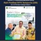 Penyerahan Sertifikat Penghargaan Nilai IKPA Sempurna (100) dari Kepala KPPN Kota Padangsidimpuan kepada Kepala Madrasah MAN 2 Padangsidimpuan, Lobimartua Hasibuan. ( Kemenag MAN 2 Padangsidimpuan)