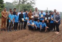 KNPI dan Pemuda Tani Indonesia Tanam serta Bagikan Bibit Jagung di Joring Natobang (Istimewa)